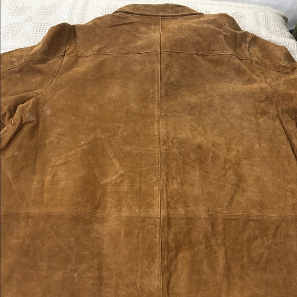 Allison Woods Suede Vintage 90s Button Down Western Jacket Size XL NWOT - Picture 12 of 15